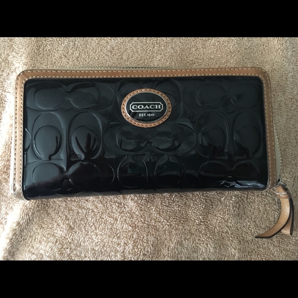 Coach Patent Leather Wallet